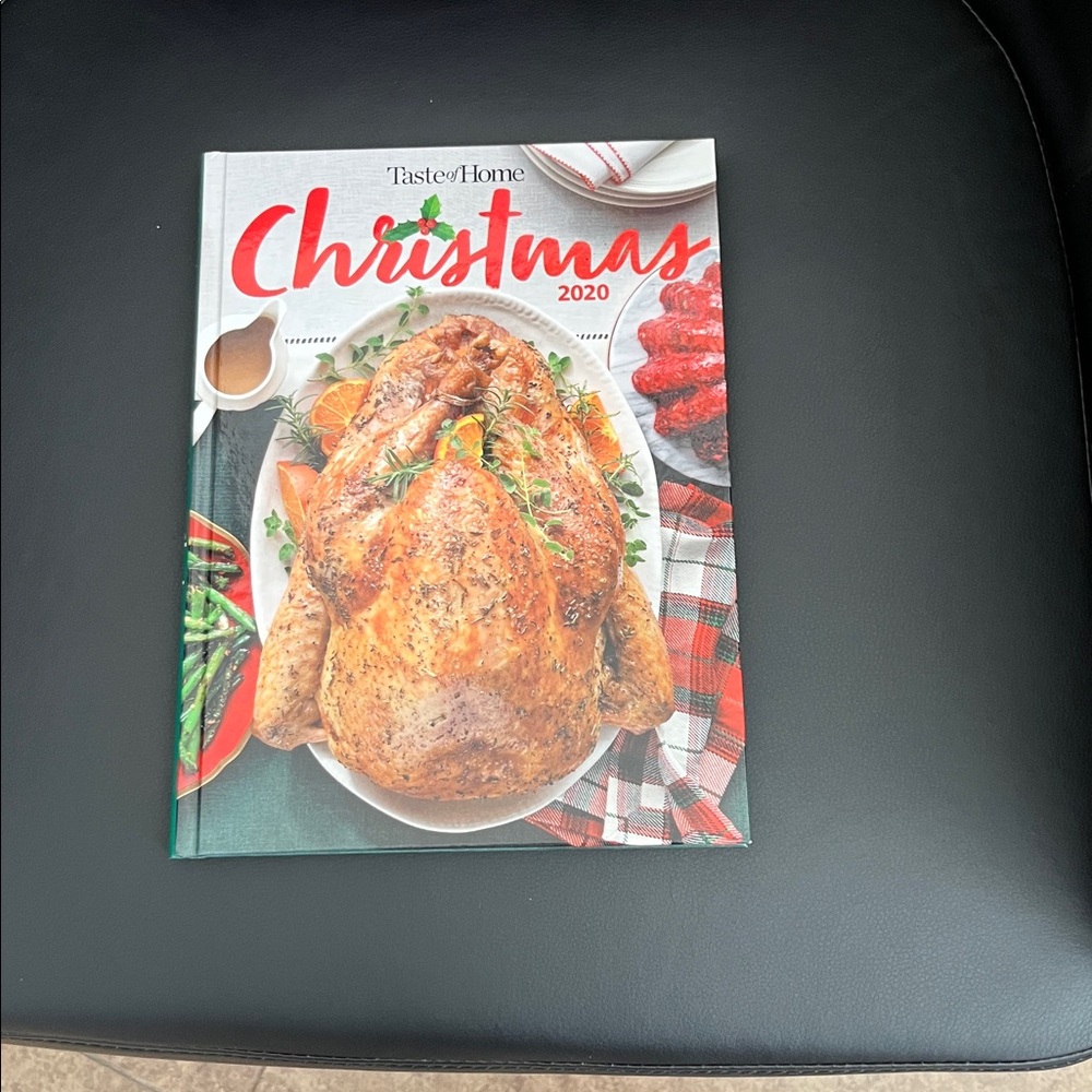 Taste of Home Christmas 2020 Cookbook with Festive Colors